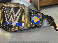 Custom New York Knicks Championship Belt Title Adult size 2mm Brass
