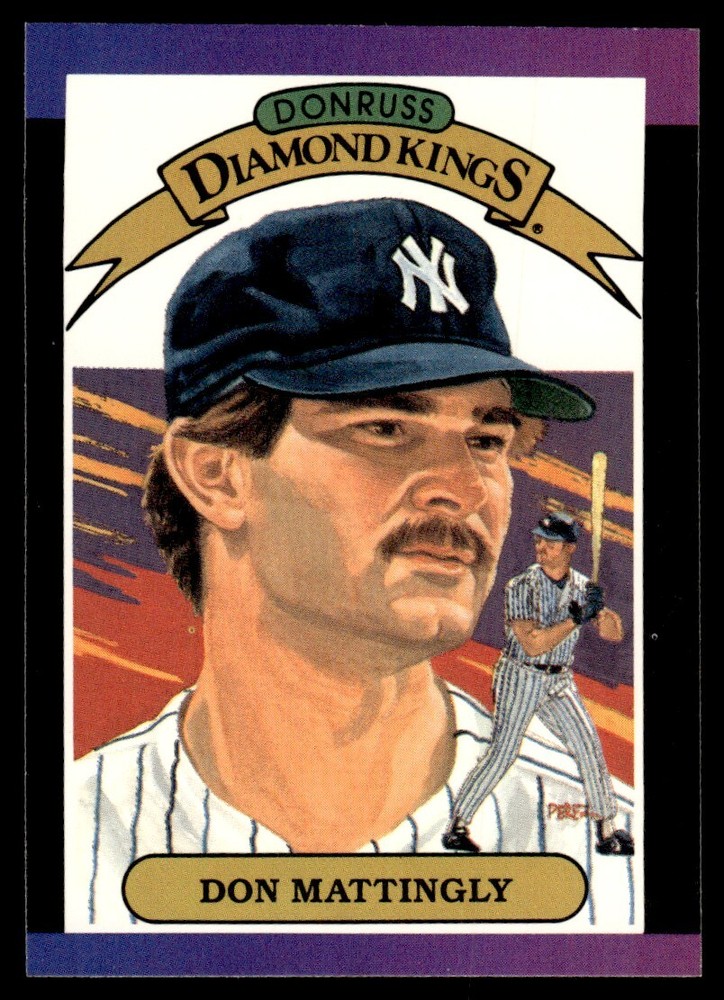 1989 Donruss Diamond Kings Don Mattingly #26