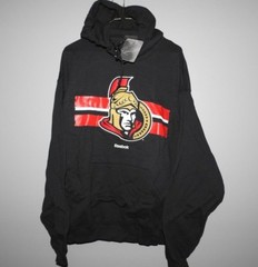 NHL Ottawa Senators Embroidered Hooded Sweatshirt New Mens Sizes $70