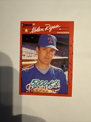 Nolan Ryan 1990 Donruss 5000k Error Card #659 No Dot After (INC) TX Rangers Mint