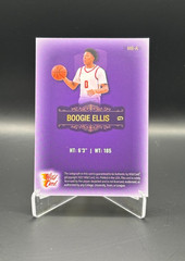 Auto #&rsquo;d /2! Boogie Ellis 2022 Wild Card MATTE Sparkle Holo Foil Auto #&rsquo;d 2/2