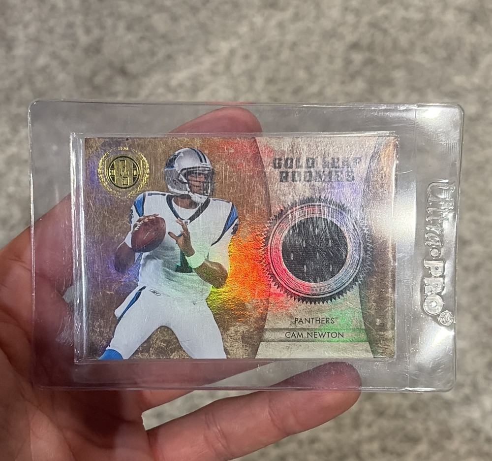 Panini 2011 Gold Standard Gold Leaf Rookies Cam Newton Panthers #1 123/299