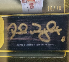 2025 Topps Five Star David Wright Golden Graphs Auto Gold 10/10 #GG-DW Mets