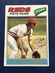 1977 Topps ⚾️ 🌹 Pete Rose Hit King, Future HOFer #450 🃏