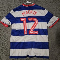 Queens Park Rangers QPR #12 MACKIE 2016-17 Dryworld HOME soccer jersey Men&rsquo;s XL