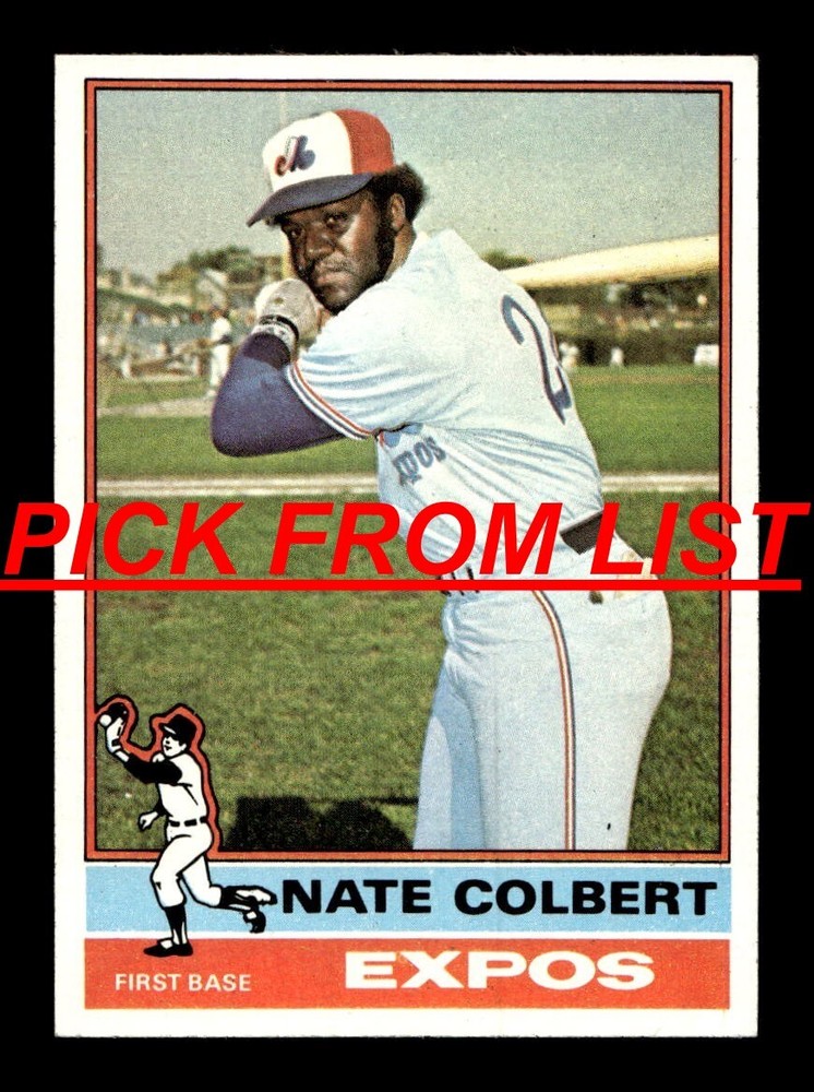 1976 Topps 338-660 EX/EX-MT Pick From List All PICTURED bb5