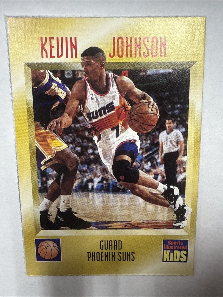 KEVIN JOHNSON Phoenix Suns #580 NBA Sports Illustrated for Kids SI For Kids