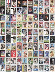 (100) Starter Collection 1980-Present HOF and Stars Lot MLB Baseball Cards