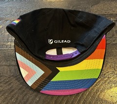 OAKLAND A’s Pride Month Strapback Black Purple Hat Cap LGBTQIA+