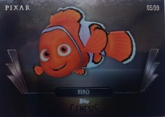 TOPPS GENESIS 2025 PIXAR NIMO 51 BASE CARD 5/99