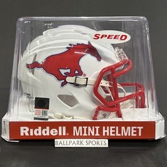 Southern Methodist SMU Mustangs – Riddell NCAA Speed Mini Football Helmet