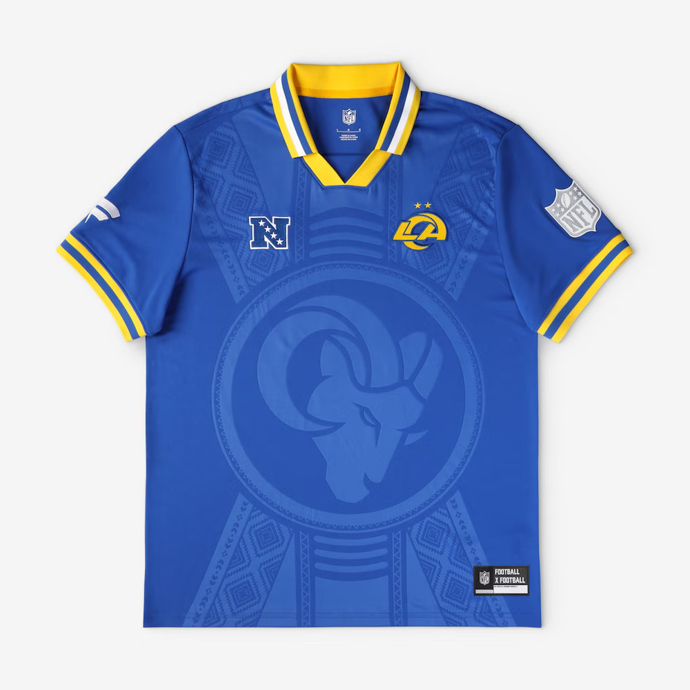 Large – LA Rams Football x Football Fanatics NFL Jersey Soccer (PreOrder)