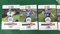 Madden NFL 2008 09 7-11 Donruss Football Cards Set Complete 10 cards ea