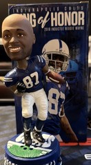 Reggie Wayne Ring of Honor Bobblehead Indianapolis Colts 2018 RARE – new in box