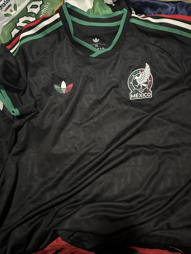 Mexico Away Black World Cup 3xl Authentic