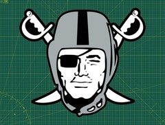 Las Vegas Raiders Water Proof UV Safe Glossy Vinyl Decal / Sticker