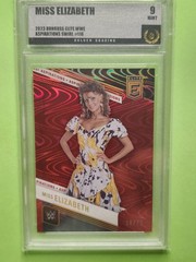 2023 Panini Donruss Elite WWE Red Miss Elizabeth #116 Aspirations 18/75