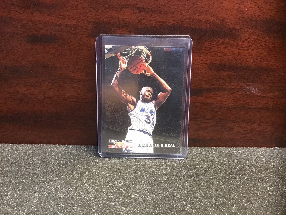 1993-94 NBA Hoops Shaquille O’Neal/David Robinson Face to Face FTF1￼ Insert