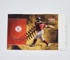 UNCUT TEST PROOF 2005 Fleer Ultra Follow the Leader Manny Ramirez BOSTON RED SOX