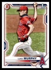 2021 Bowman Draft Luke Murphy #BD-167 Los Angeles Angels Baseball Card