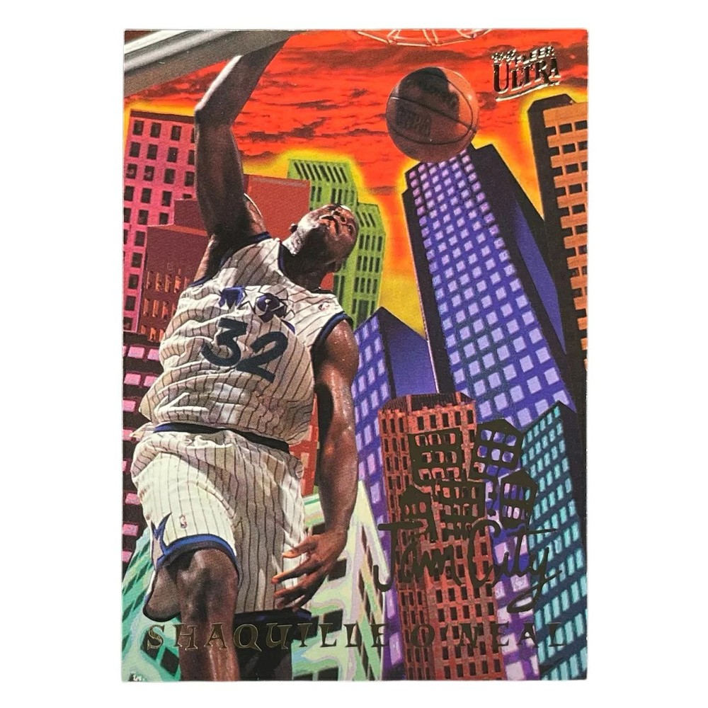 1995 Fleer Ultra Jam City Shaquille O&rsquo;Neal #8