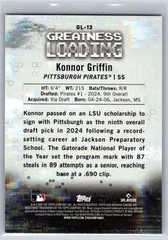 2025 Bowman Chrome KONNOR GRIFFIN #GL-13 Refractor
