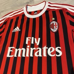 Ac Milan 2011/12 Home Shirt with Ibrahimovic 11 on the back