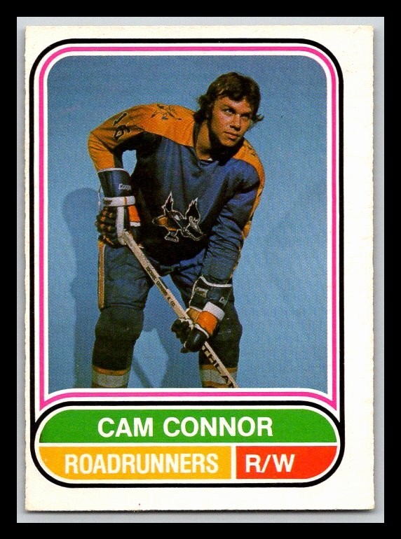 1975-76 O-Pee-Chee WHA #48 Cam Connor RC