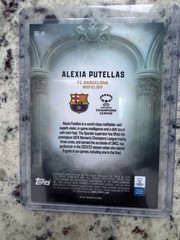 2025-26 Topps Chrome UEFA Women&rsquo;s ALEXIA PUTELLAS Queens of Football PURPLE /75