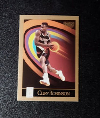 1990 Skybox Basketball CLIFF ROBINSON #239 ROOKIE 90 Portland Trailblazers RC