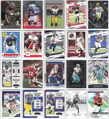 Starter Collection 1980s-Present HOF and Stars Lot of 100 NFL Football Cards