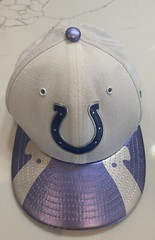 INDIANAPOLIS COLTS NEW ERA 59 FITTED HAT/CAP(6 1/2) ROYAL BLUE/SILVER/WHITE