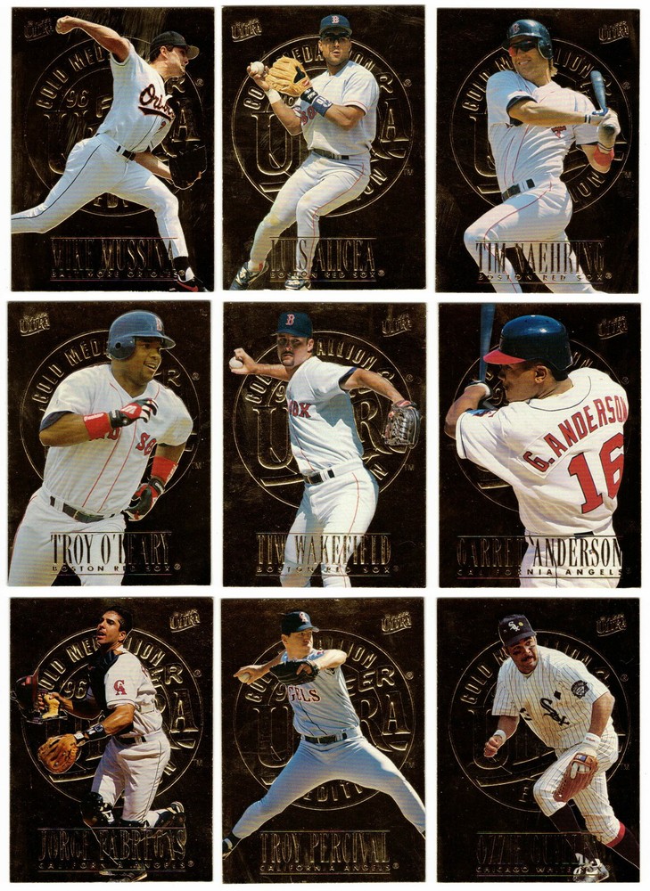 1996 Fleer Ultra Baseball Gold Medallion Parallel You Pick, Finish Your Set