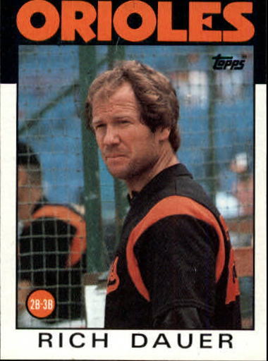 B4225- 1986 Topps Baseball Cards 251-500 +Rookies -You Pick- 10+ FREE US SHIP
