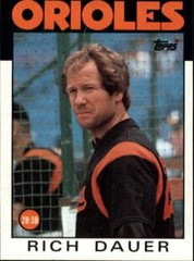 B4225- 1986 Topps Baseball Cards 251-500 +Rookies -You Pick- 10+ FREE US SHIP