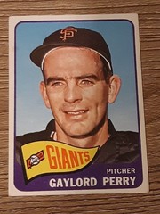 1965 Topps #193 Gaylord Perry HOF San Francisco Giants