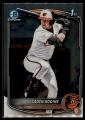 2025 Bowman Draft #BDC-63 Caden Bodine Chrome Refractor