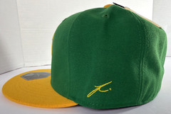 Brasil CBF National Soccer Team Fi Collection Cap Official Fitted 7 NWT