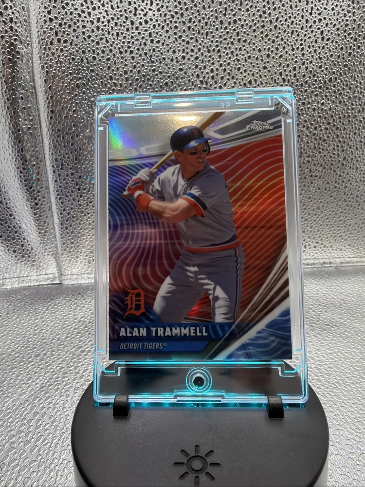#RVA-19 Alan Trammell 2026 Topps Chrome Chrome Rivals Away Detroit Refractor⚾️🔥