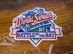 1989 World Series Battle of the Bays Oakland A&rsquo;s & San Francisco Giants Patch