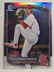 2025 Bowman Draft – Chrome Tanner Franklin #BDC-90 Refractor (RC)