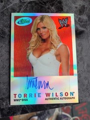 2007 Topps WWE eTopps Chrome Refractor ETW-7 Torrie Wilson Autograph 549/867