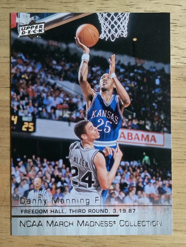 2014-15 Upper Deck March Madness Collection #DM1 Danny Manning MID GRADE