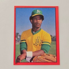 Rickey Henderson Oakland A&rsquo;s 1982 Topps Sticker #221