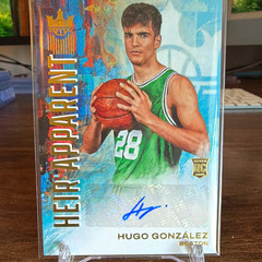 Panini Court Kings 2025-26 Heir Apparent Hugo González Auto RC /99