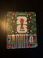 Panini FIFA World Cup 2026 Mexico Hardcover Album + 10 Packs 70 Stickers NEW