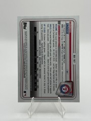 2020 Bowman Draft 1st Edition – Thomas Saggese #BD-167 (RC)