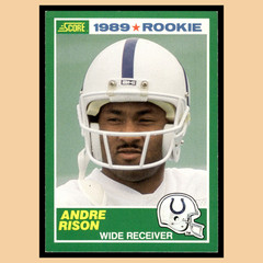 Andre Rison Rookie #272 1989 Score Indianapolis Colts Football Card NFL NM