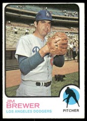 1973 Topps #126 Jim Brewer – EX
