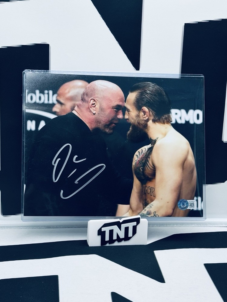Dana White Signed/Autographed 8×10 Photo Beckett Sticker